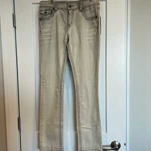 NWT! Cartise gray jeans! Size 8.